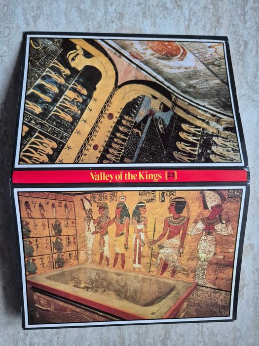 Egipt - karnet pocztówek z lat 80/90