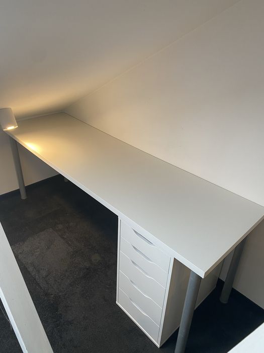 Biurko ikea razem z szafką