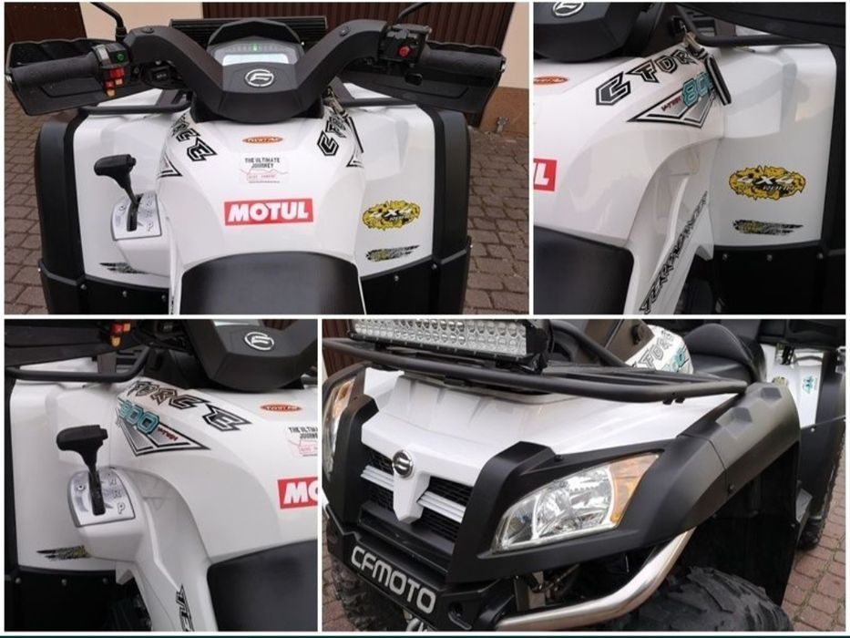 Quad Salon Polska Cf Moto x8 800 Terralander v2 74km BdB Stan Zamiana