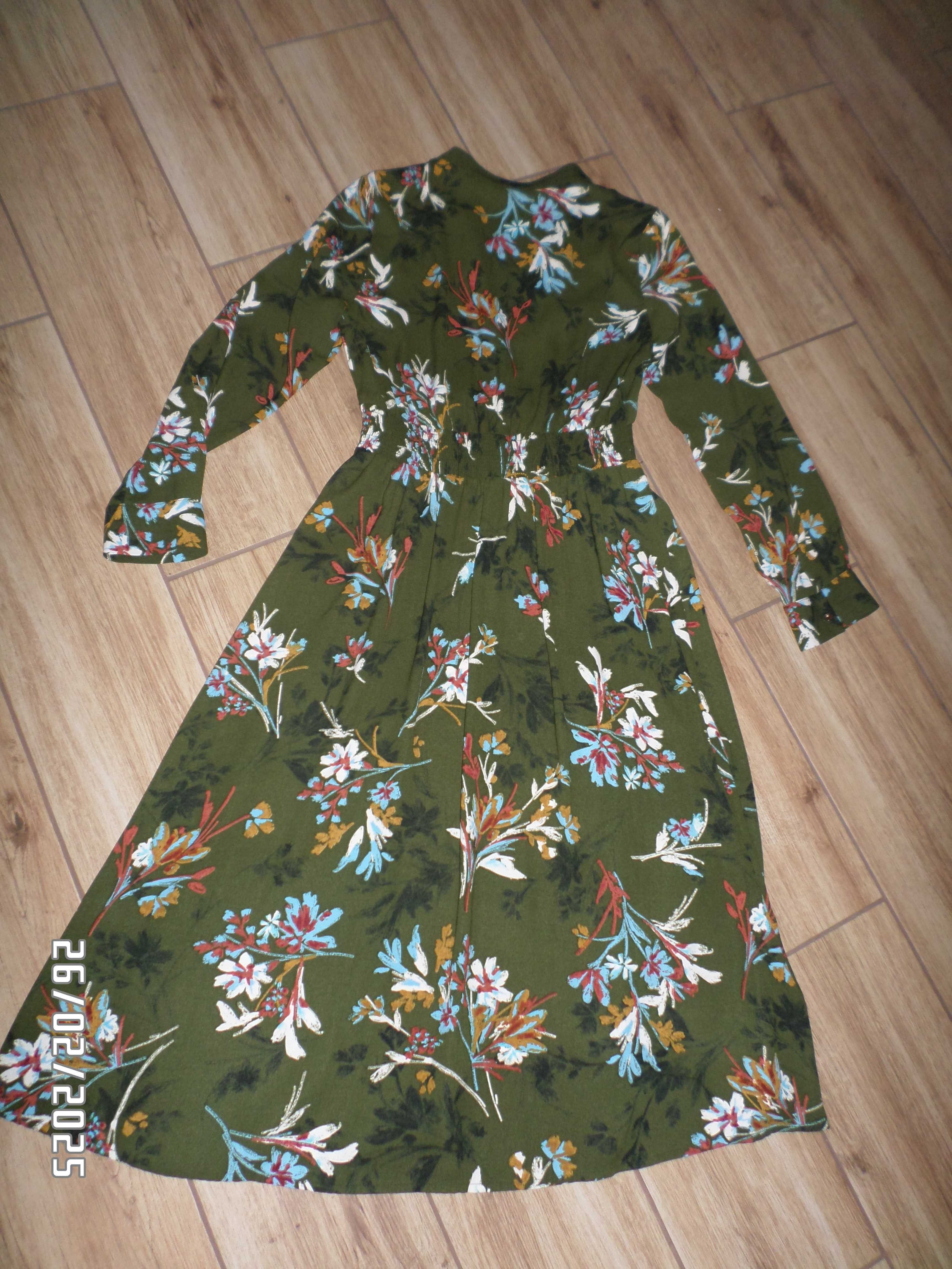 Piękna sukienka marki ZARA- rozmiar XS/S (36)