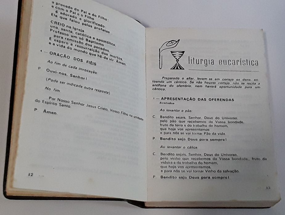 Livro religioso: Cantemos Todos, de Padre António Soares, 1974