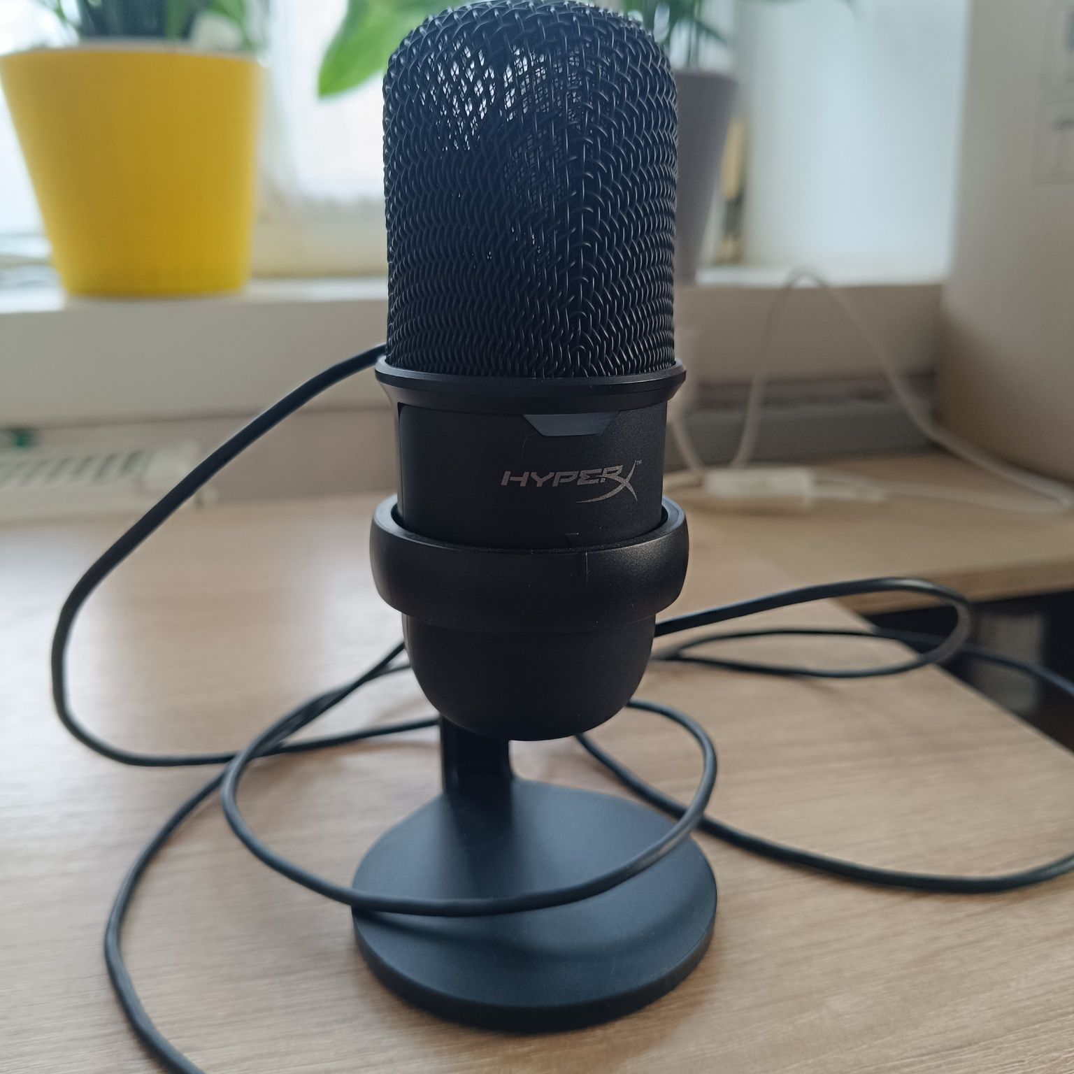Мікрофон HyperX SoloCast + поп-фільтр