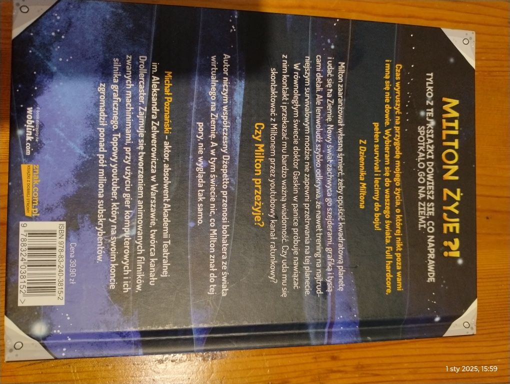 Książka "Dwa światy.  Drollercaster. Milton żyje.