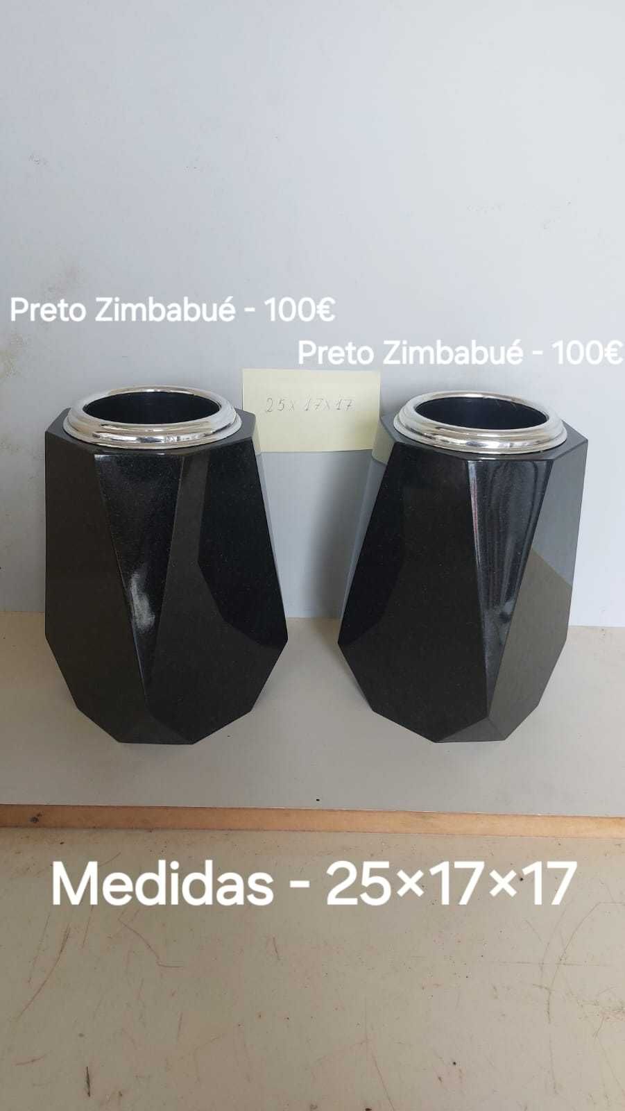 Artigos Fúnebres - Vasos e Janinhas em Mármore e Granito para Campas