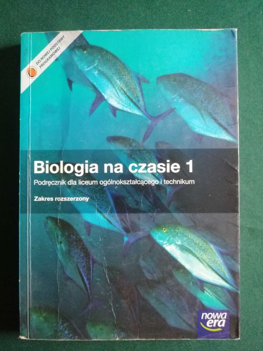 Podręcznik Biologia na czasie 1, zakres rozszerzony