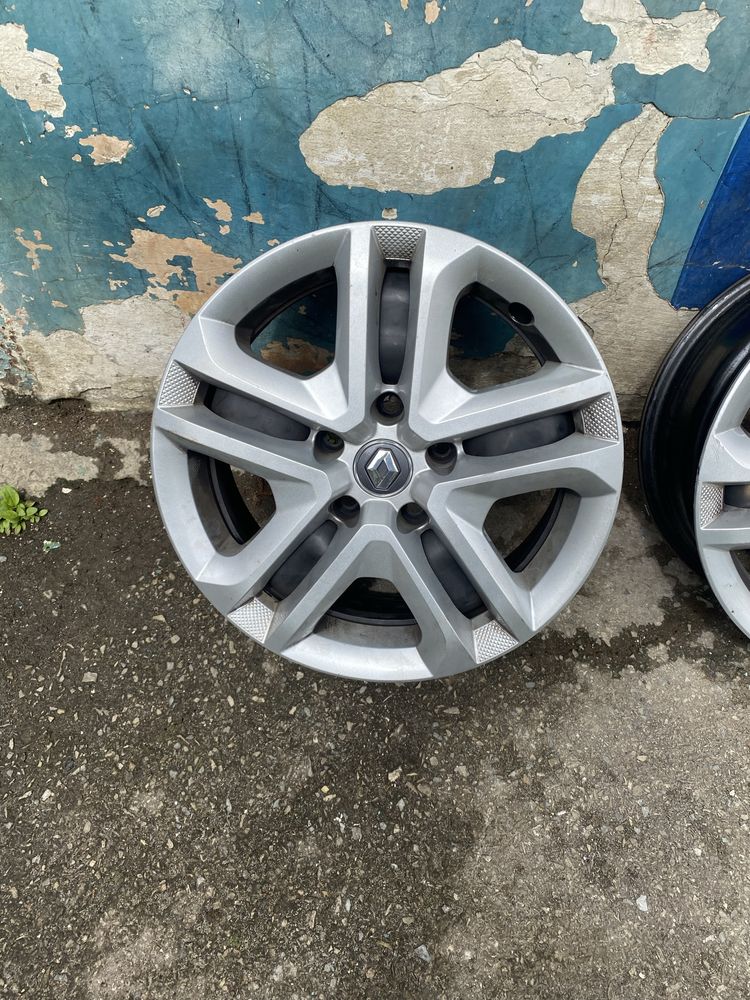Комплект Оригінал Структурні диски 16 + ковпаки Renault 5-114.3 Megane