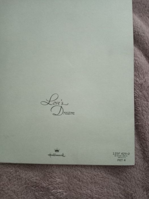 Kartka, laurka - sentymentalna