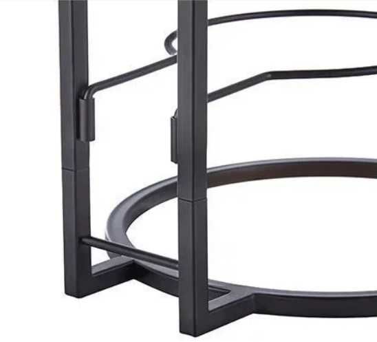 Stojak na 4 piłki czarny metalowy na prezent piłka nożna PREZENT