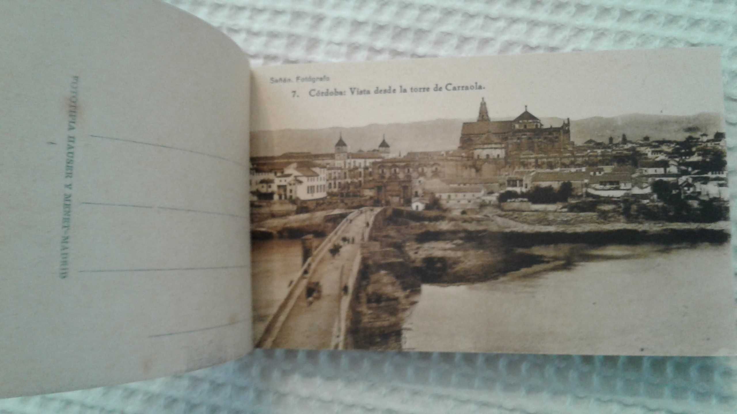 Livro/coleção de 36 Postais "Recuerdos de Córdoba" de 1930