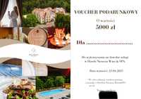 Hotel Niemcza wino & spa voucher 5000 zl sprzedam za 4000 zl