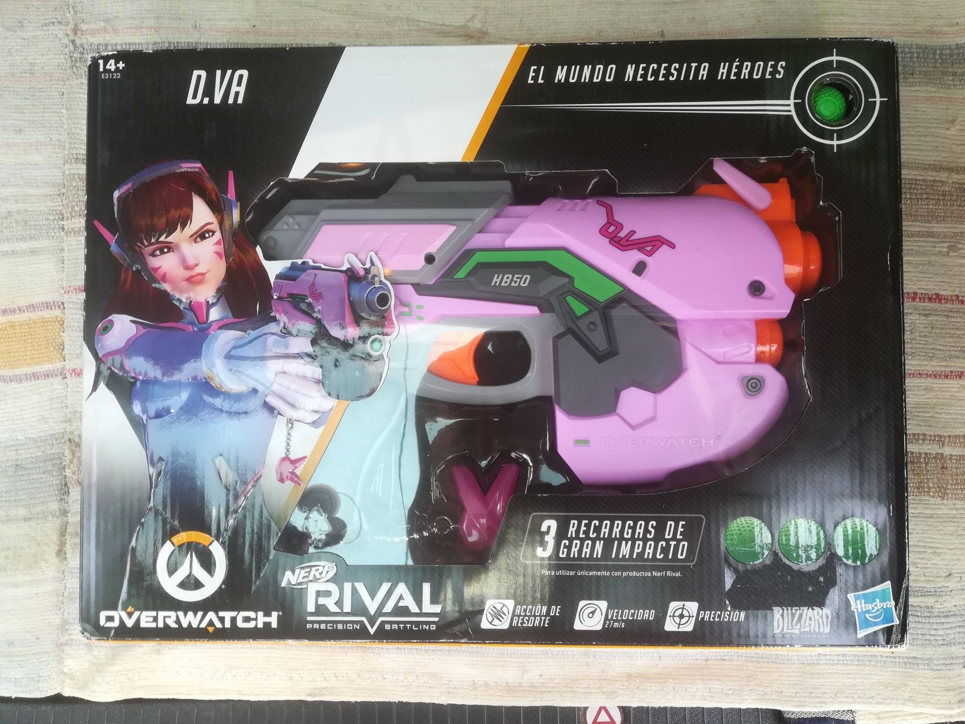 Nerf D.va Overwatch (SELADO)