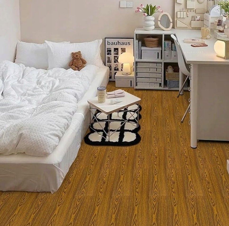 Wykładzina PCV Gumolit Imitacja Drewna Samoprzylepna 15 x 90 cm 6 szt