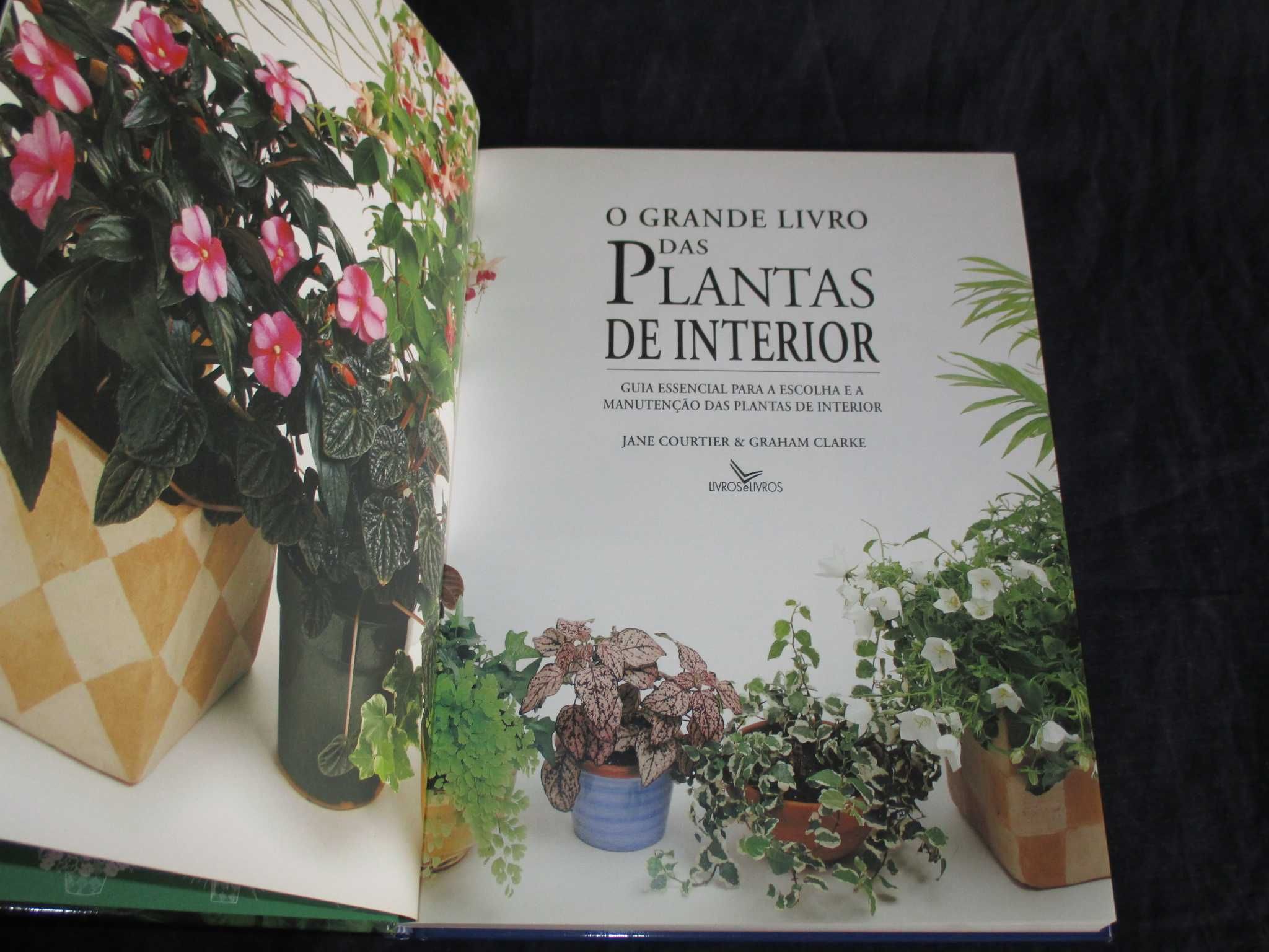 Livro O Grande Livro das Plantas de Interior Jane Courtier