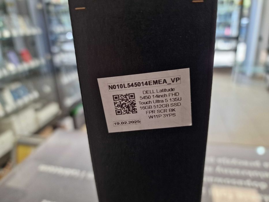 DELL LATITUDE 5450/ Ultra 5 135U/ 16GB/ 512GB/ W11P/ 14" FHD dotyk