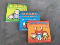 Seria ksiażek dla dzieci. Biologia, chemia i fizyka