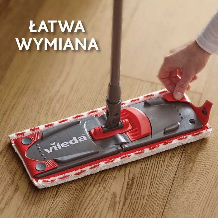 Набір для прибирання Vileda Ultramax Швабра плоска відро з віджимом