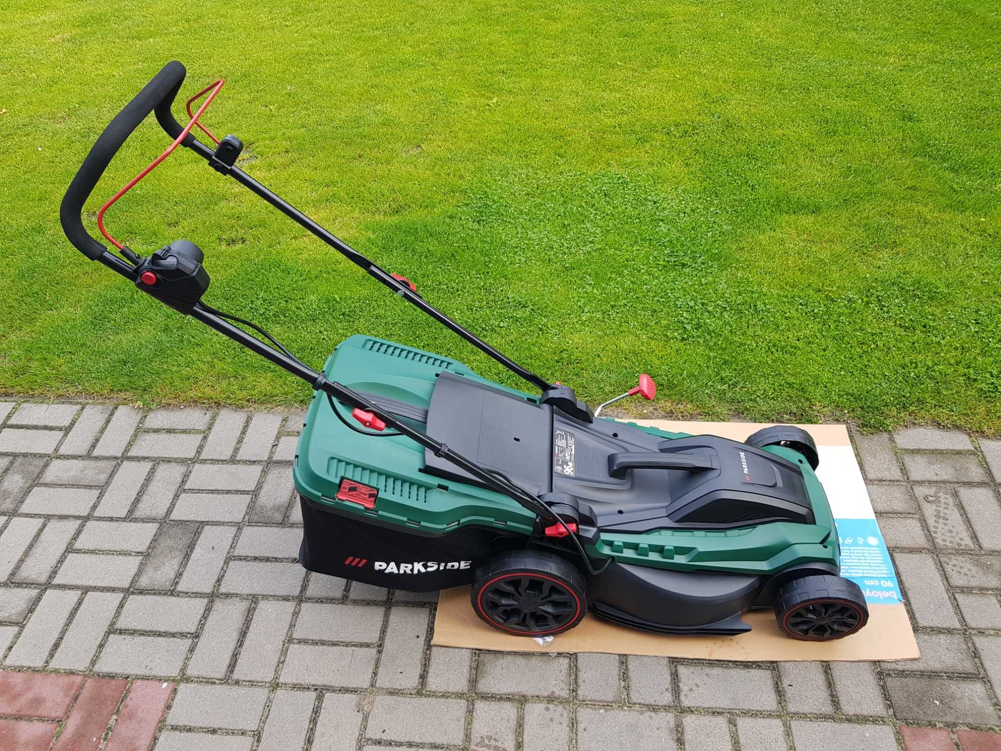 PARKSIDE PERM 1800 A1 kosiarka elektryczna 44cm kosz 55L