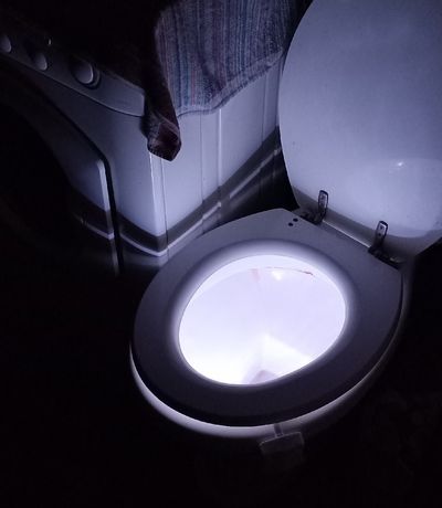 Подсветка для унитаза в туалет с датчиком движения