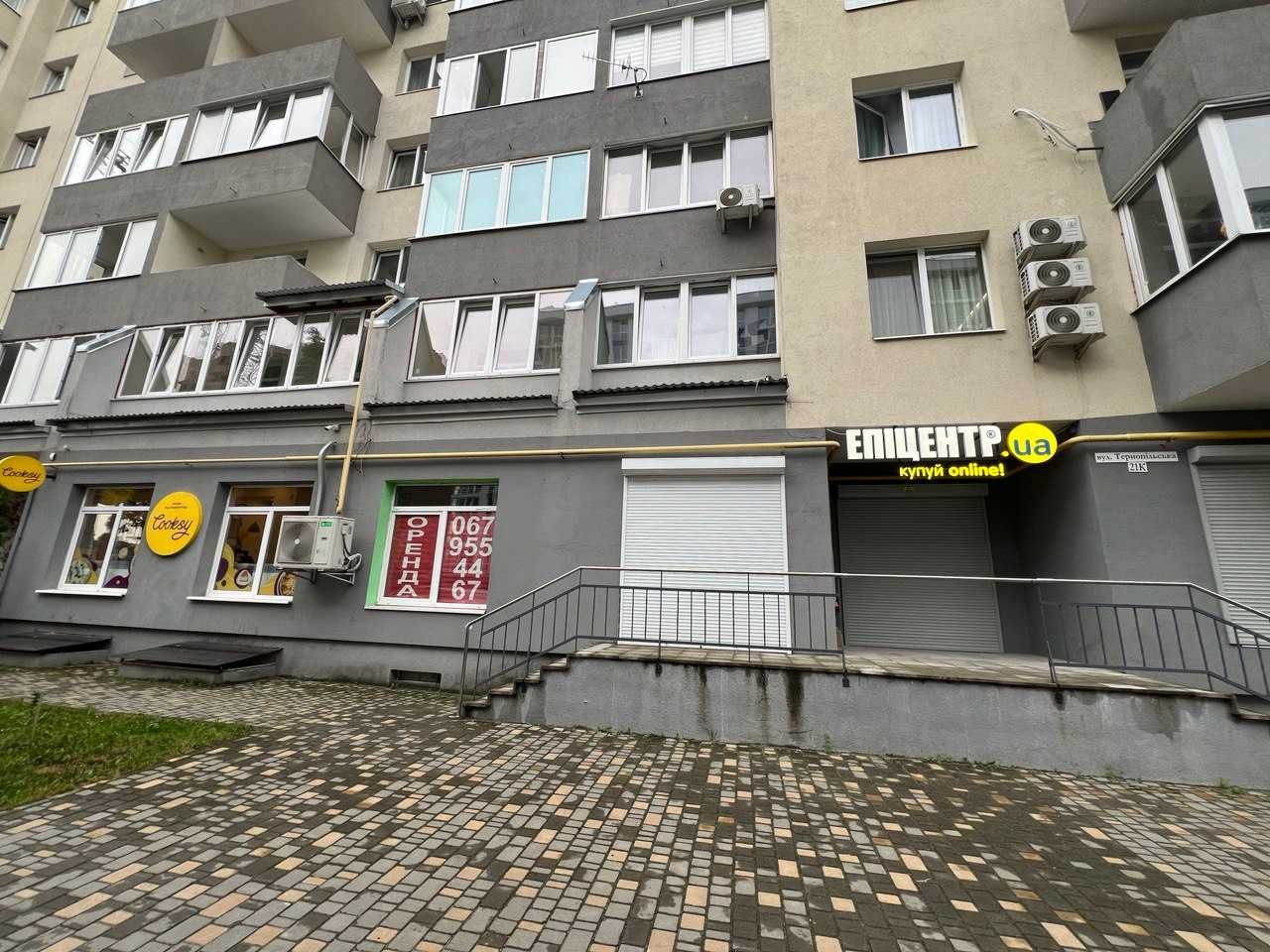 Продаж фасадного торгововго приміщення по вул. Тернопільська, 21к