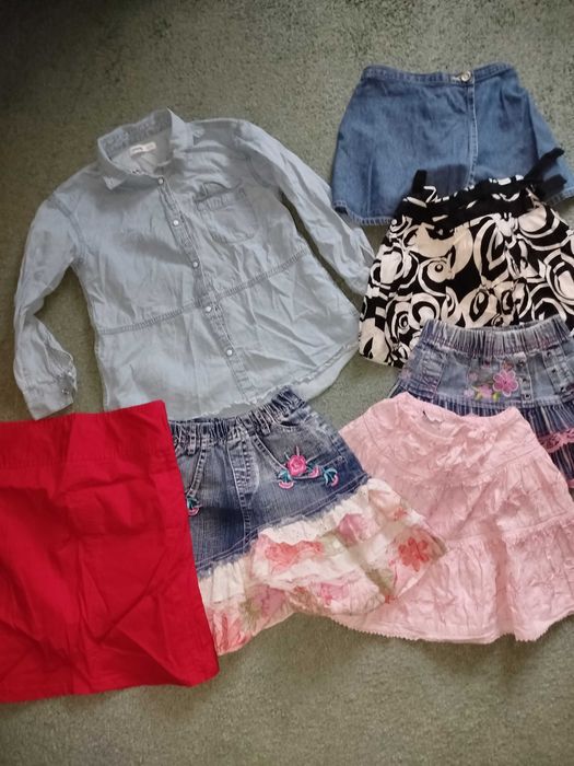 Paka ubrań dla dziewczynki 122