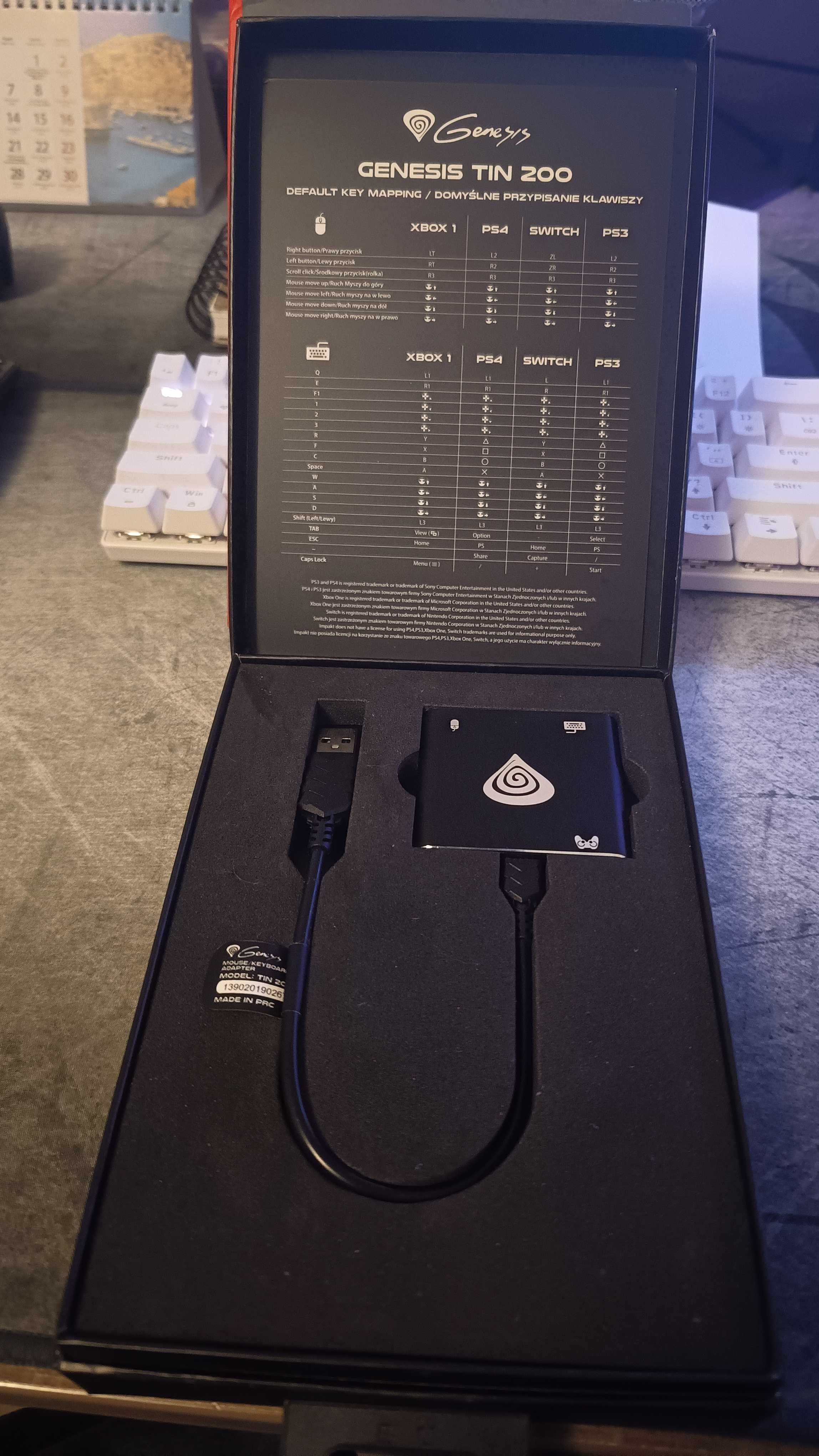 Genesis Tin 200 adapter