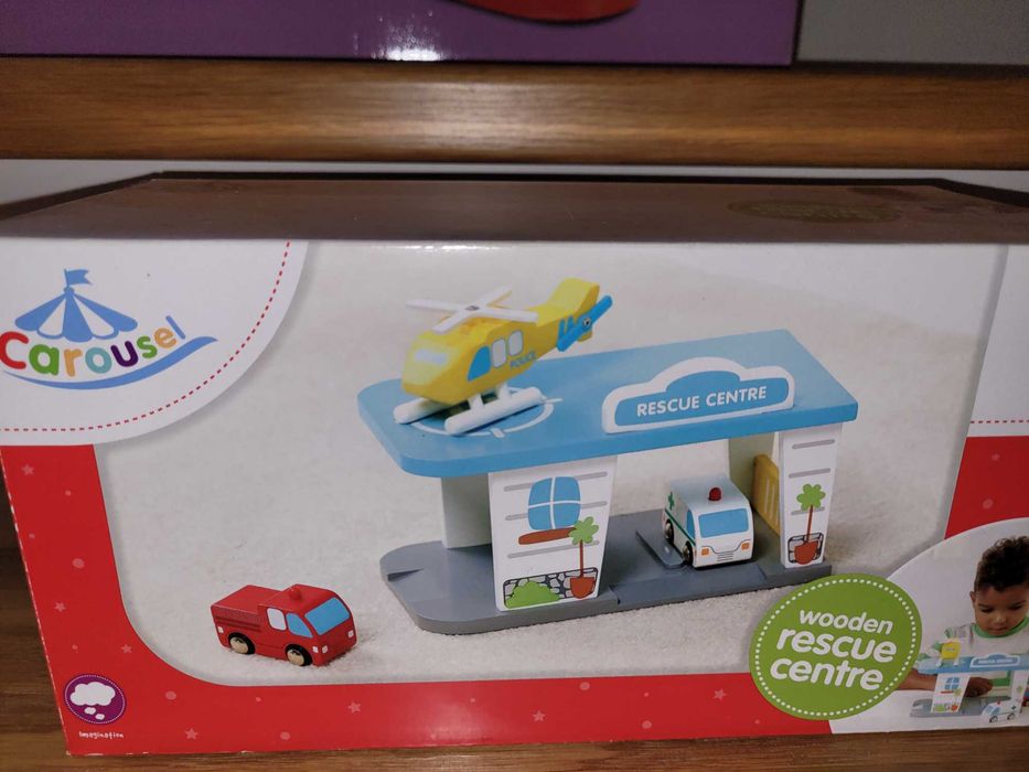 Klocki drewniane - szpital