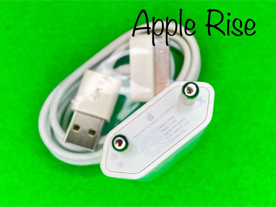 Комплект Блок Зарядка + Широкий Кабель 30 пин Айфон 4 Айпад 3