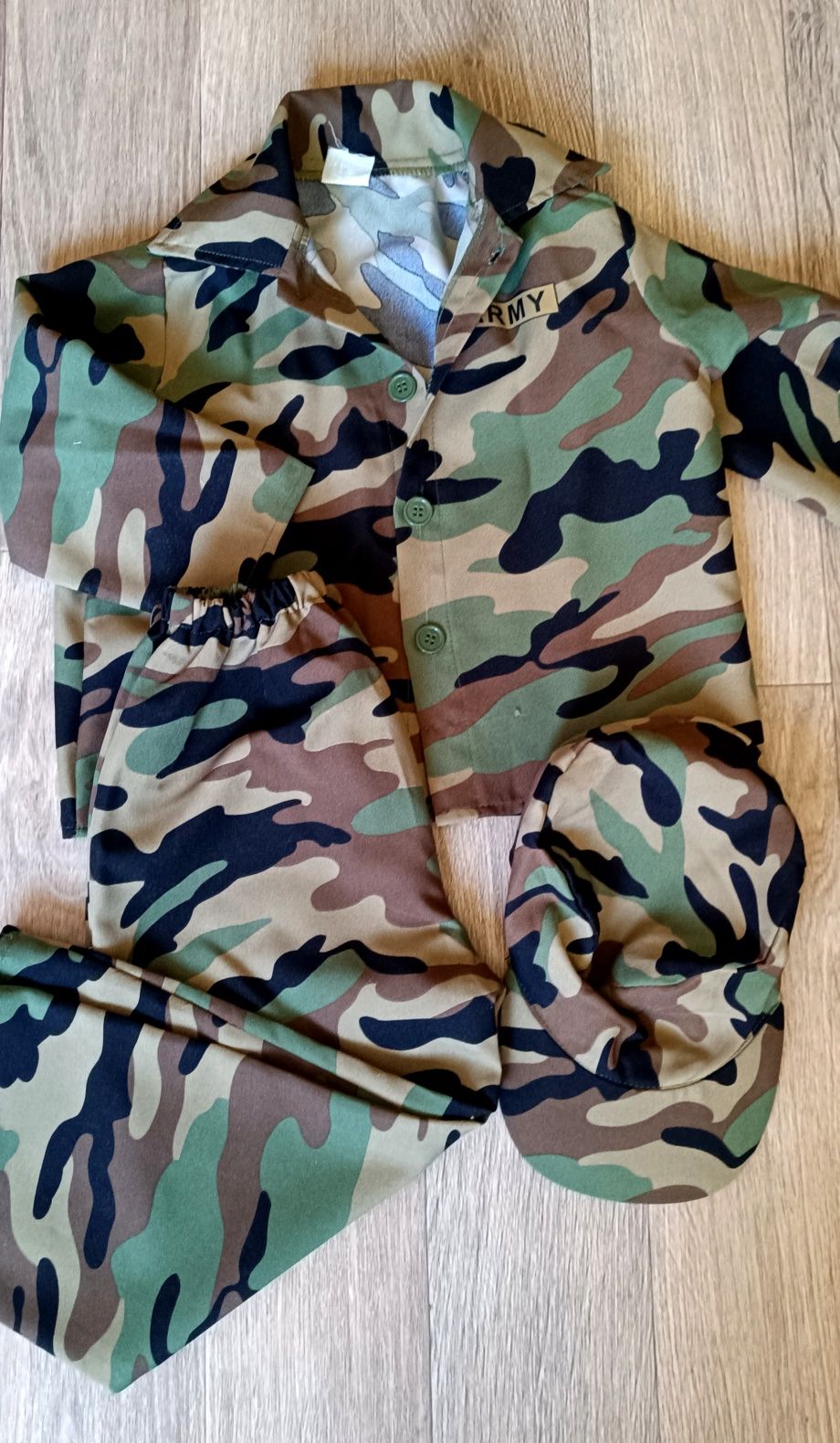 Детский костюм в комуфляже "Army" куртка,штаны, кепка.