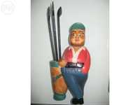 Boneco madeira " golfe"