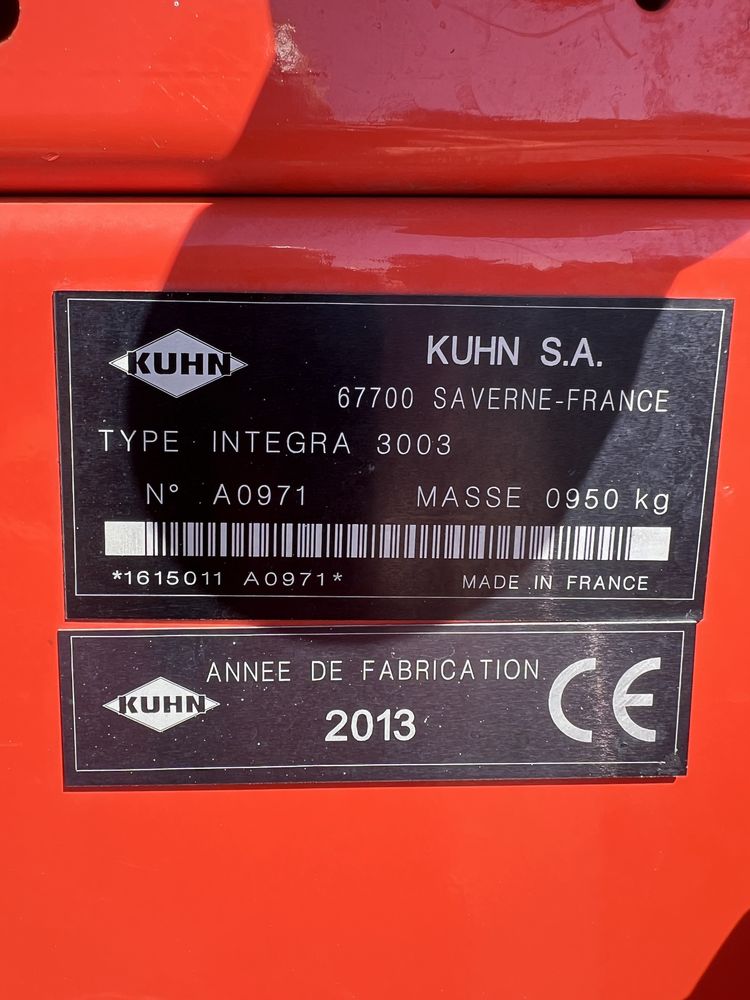 Agregat uprawowo-siewny KUHN INTEGRA