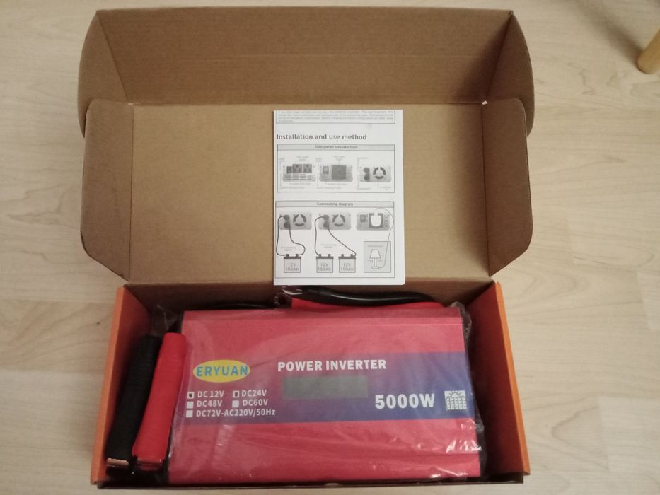 Продам новий інвертор 5000 w модифікований синус