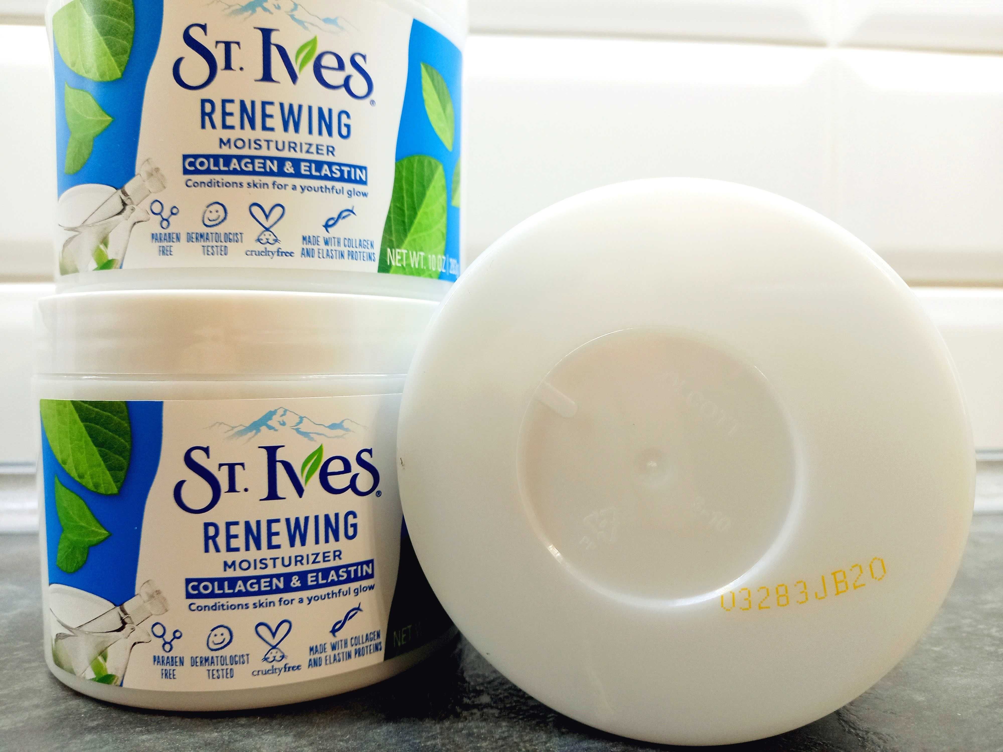 St.Ives, Moisturizer Renewing Collagen & Elastin (283г), крем для лица