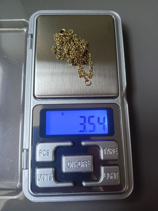 Łańcuszek złoty próby 333