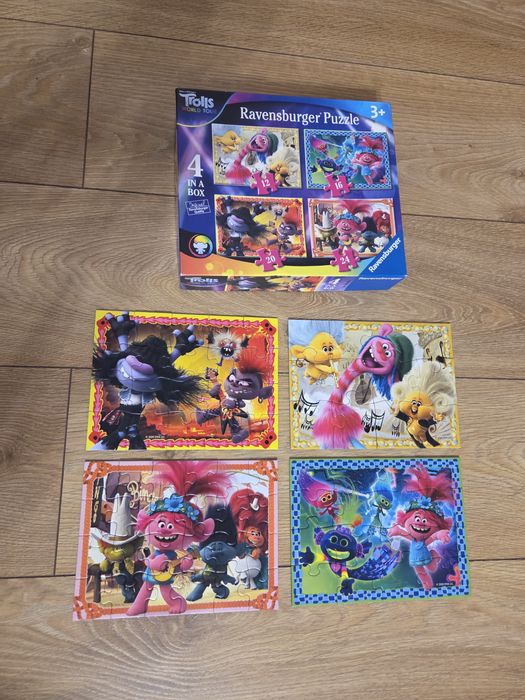 Puzzle Ravensburger komplet 4x od 3 lat