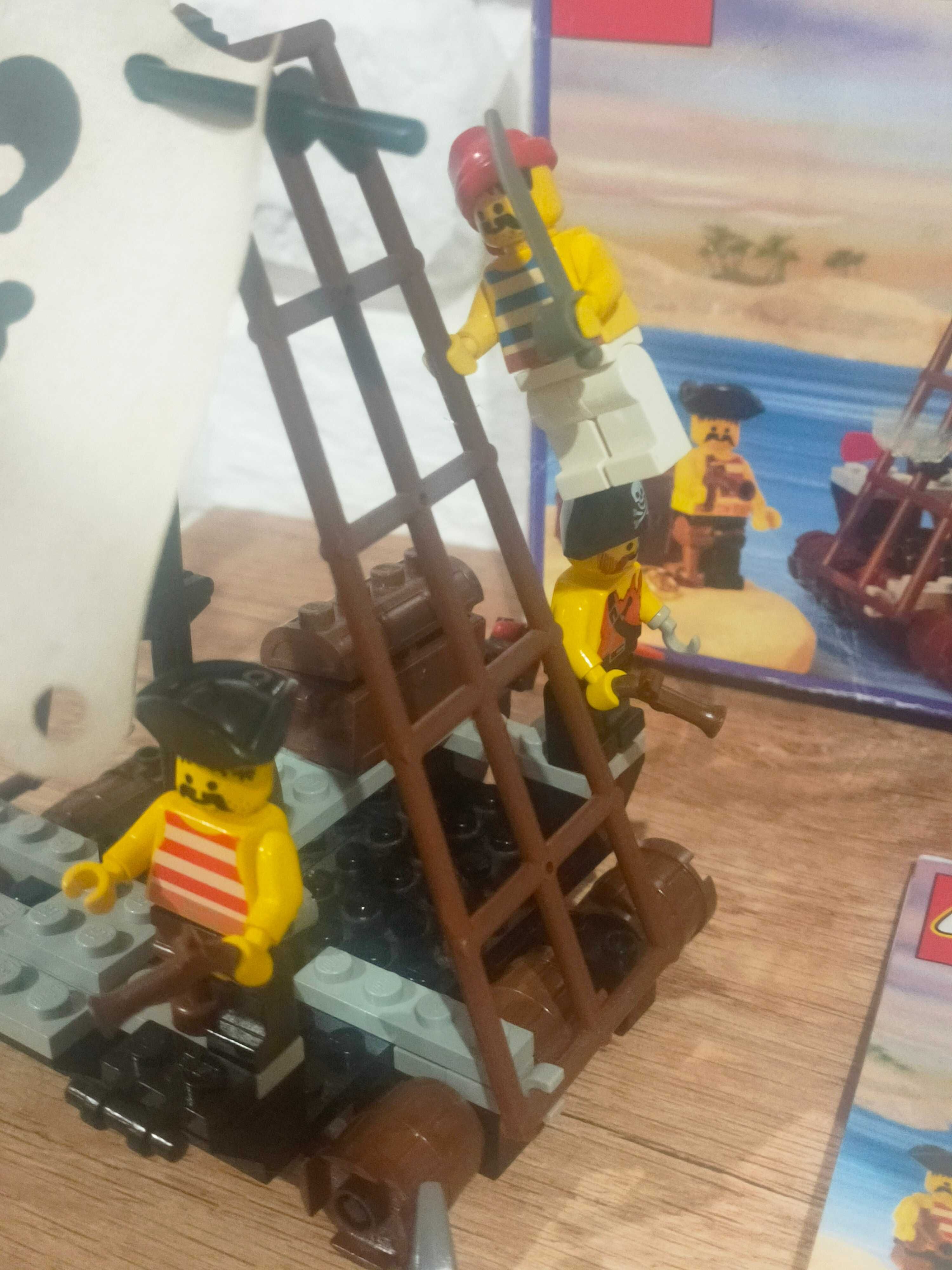 LEGO PIRACI 6261 Tratwa Piracka