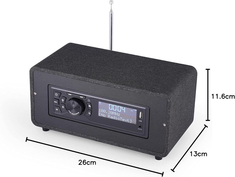 radio DAB+/FM Stereo, BEA103-028 LCD, Bluetooth, Aux, PL menu . Nowe!