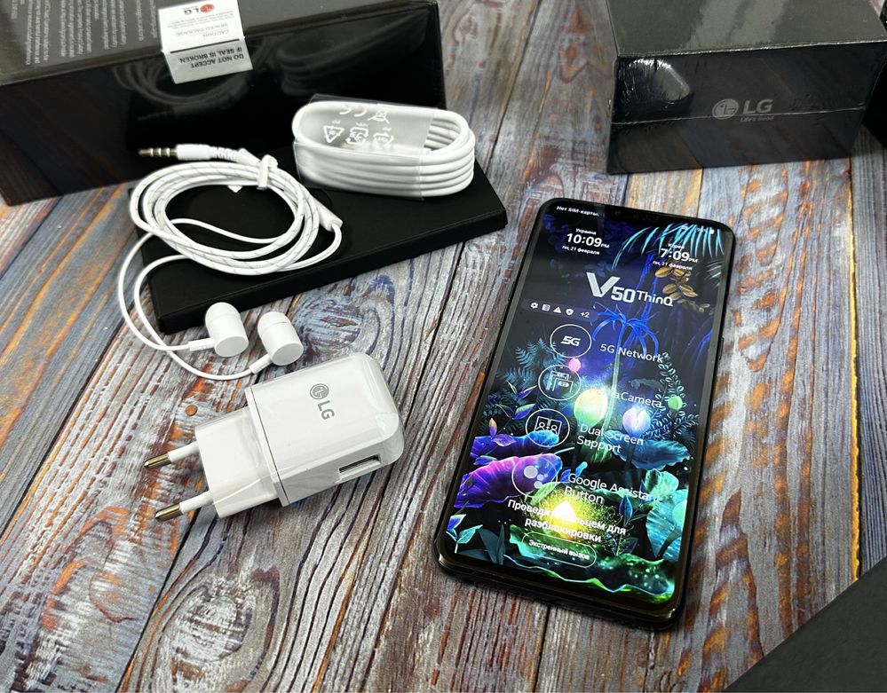 ꧁ LG V50 6/128Gb V500 запаковані • (є: velvet G9,V40,G8x,V50s,V60) ꧂
