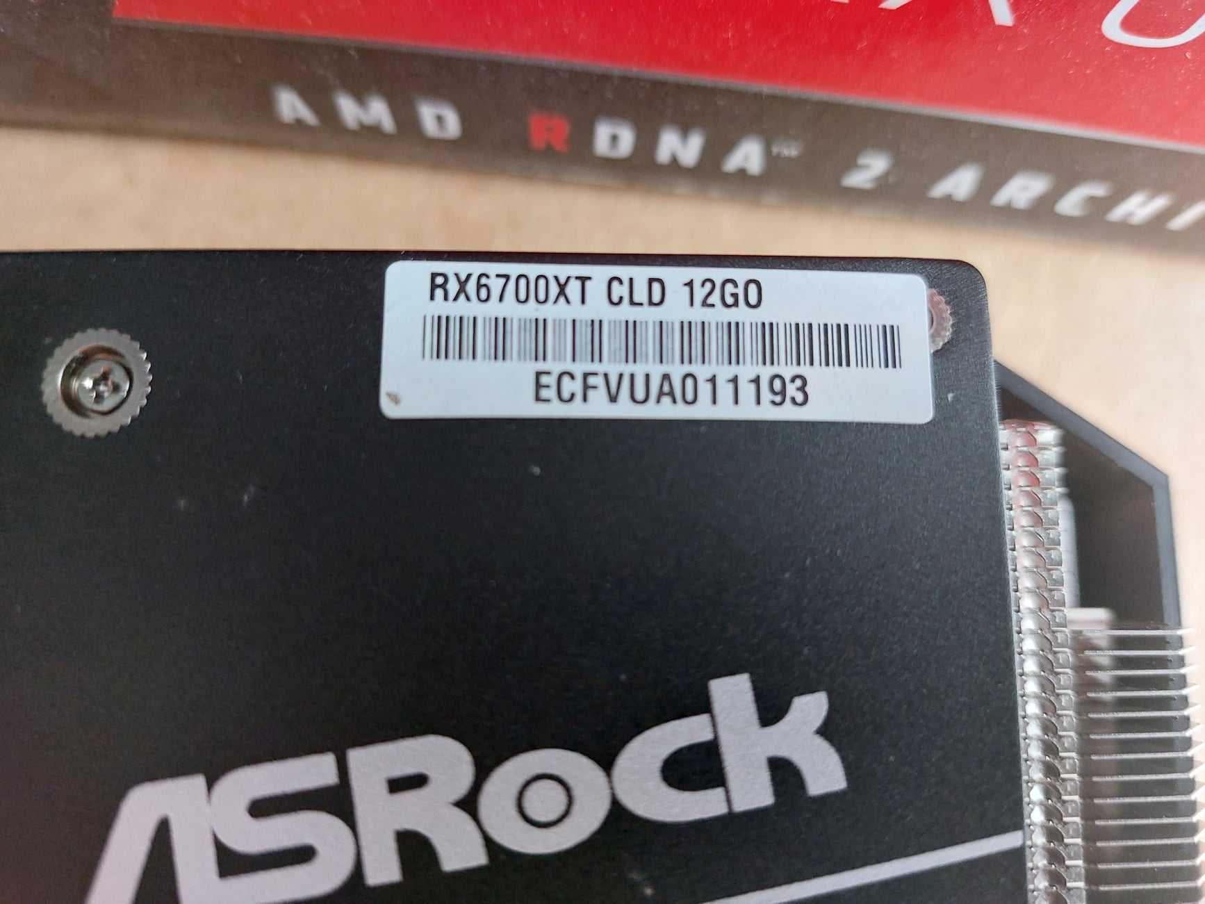 Karta Radeon 6700 XT 12GB
