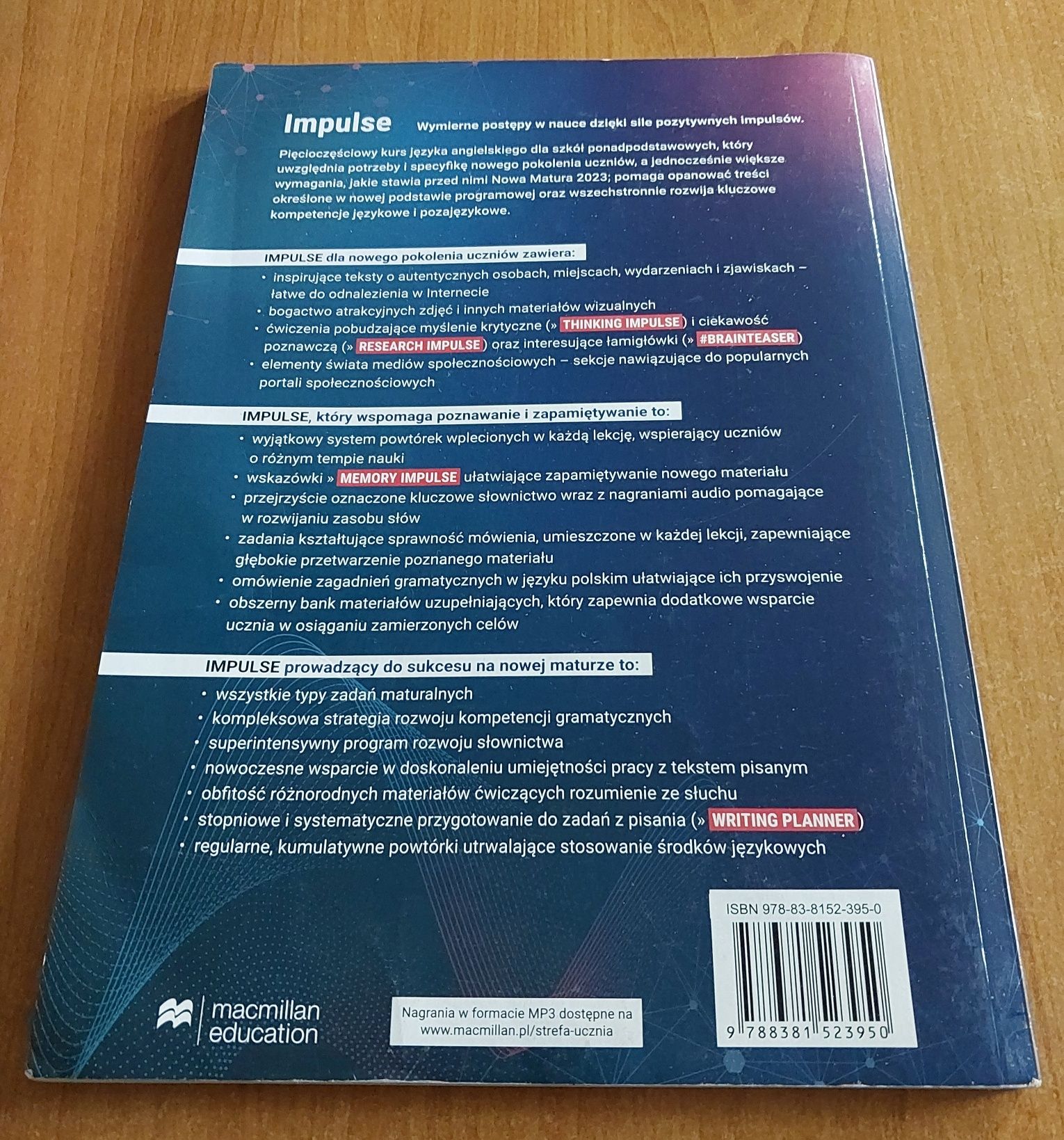 Impulse 3 podręcznik język angielski