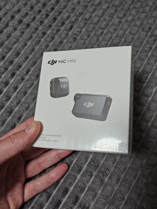 DJI mic mini 1tx1rx радіосистема пєтлічка на один мікрофон