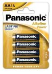 Bateria alkaliczna Panasonic AA R6 a'4 1,5 V (4 szt w opakowaniu)