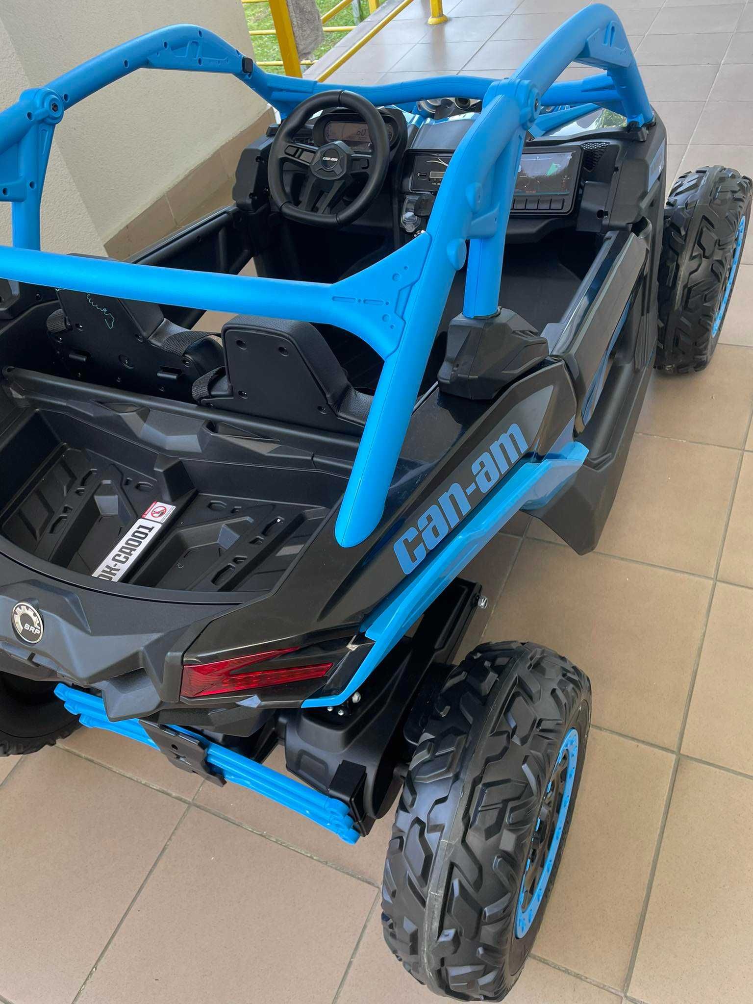 Buggy Na Akumulator Can-am 2x24V7Ah do 70 kg  regulacja  siedziska 4x4