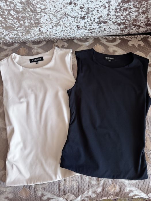 Майка Marsego чорна і ваніль