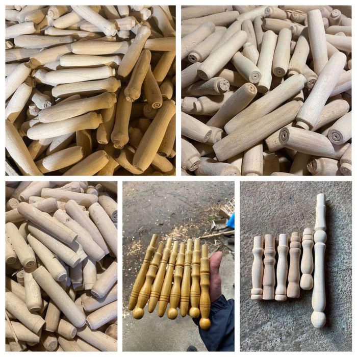 Дерев’яні держаки для лопати, грабель, сапи — гурт/роздріб