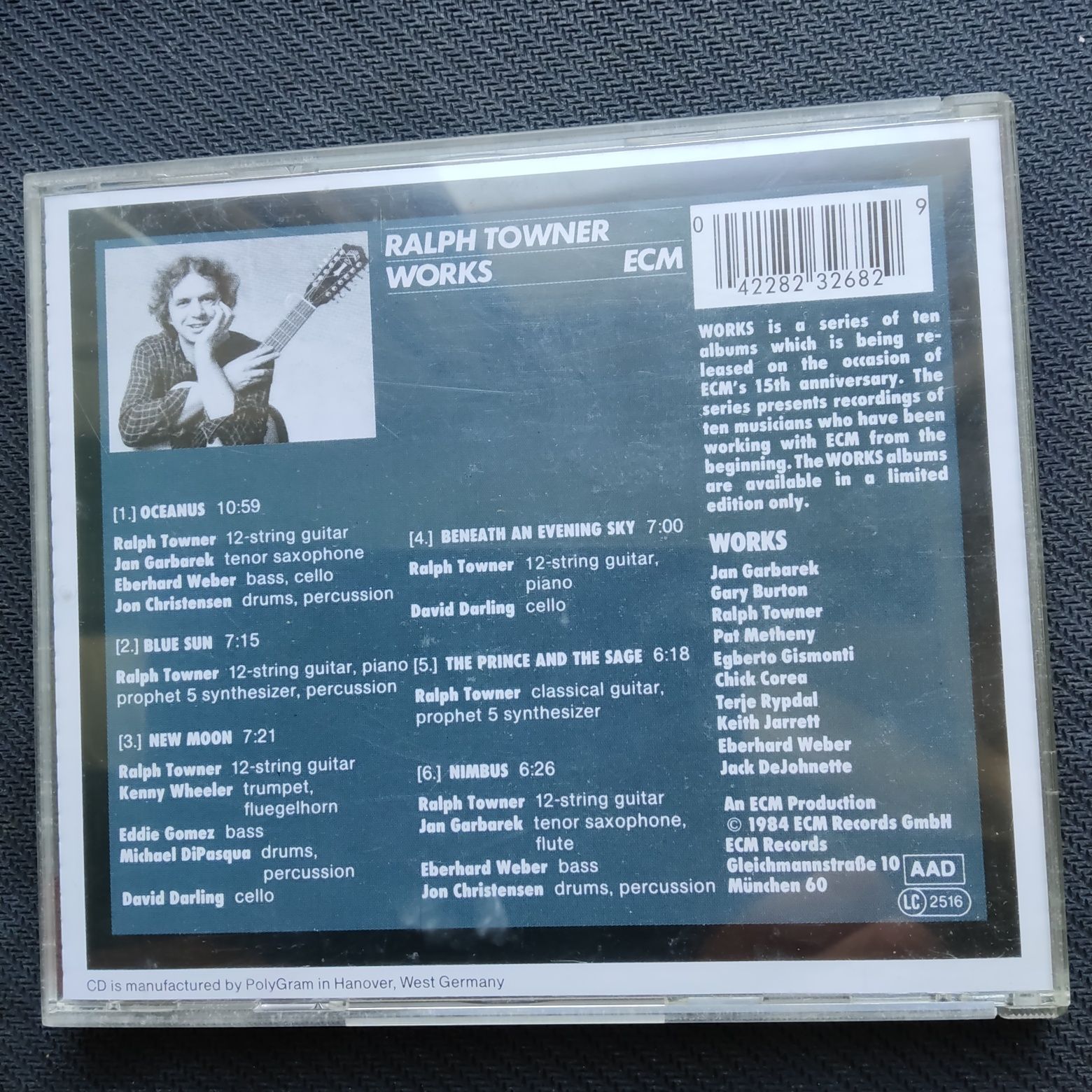 Ralph Towner "Works" CD ECM 1984
