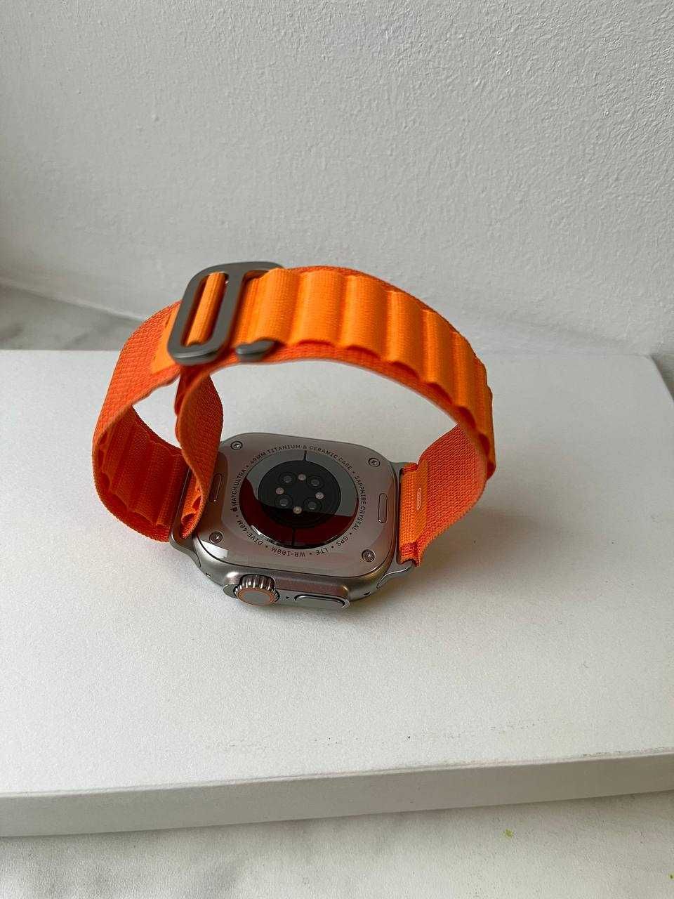 Apple Watch Ultra + LTE 49mm Orange Alpine Loop