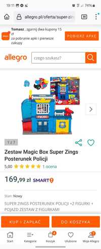 Zestaw Magic Box Super Zings Posterunek Policji