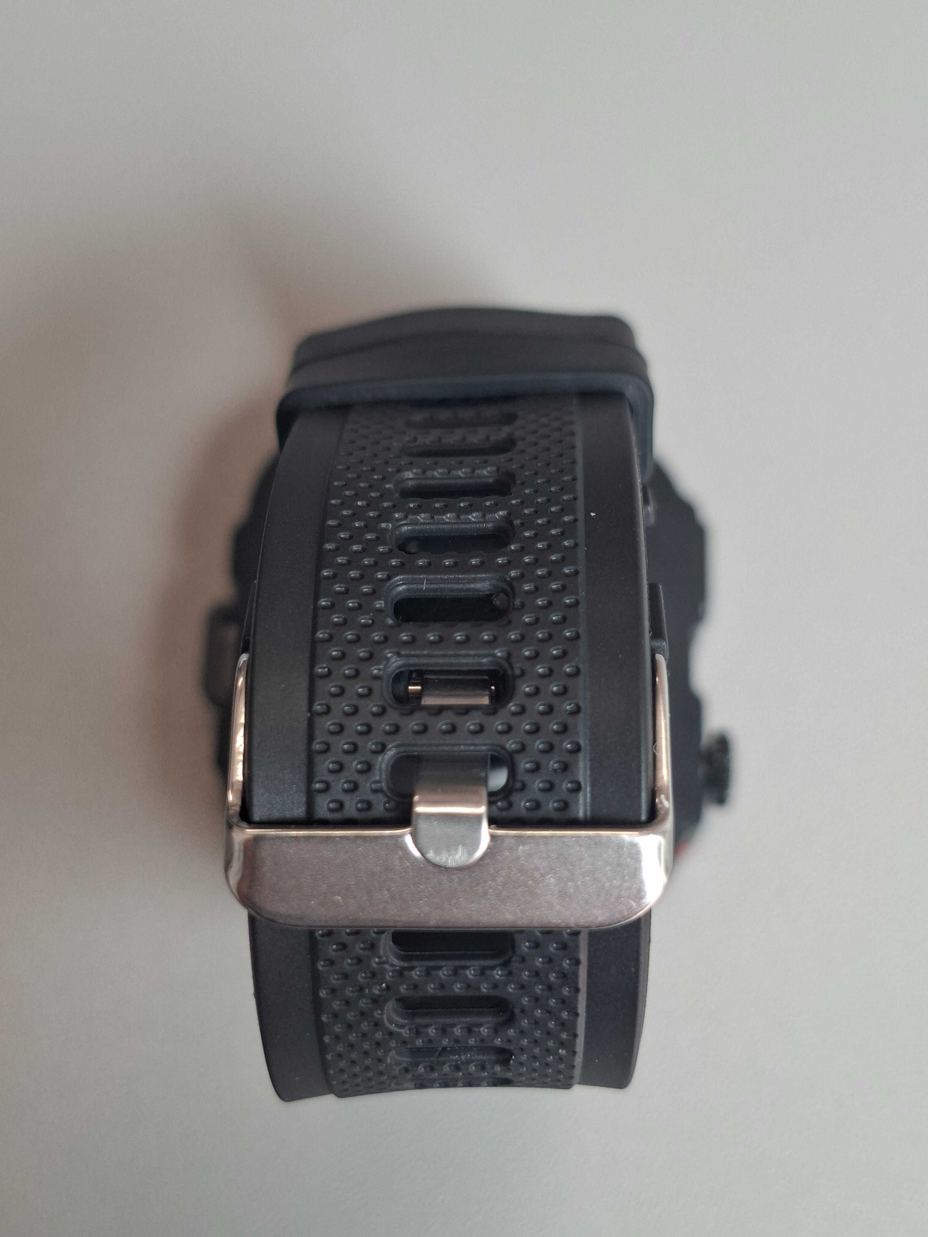 Smartwatch H19 z funkcją rozmów Bluetooth, ekran 1.8” czarny