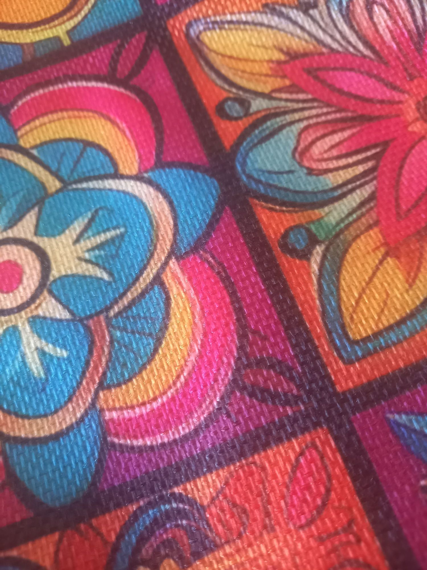 4 poszwy 45x45 cm boho