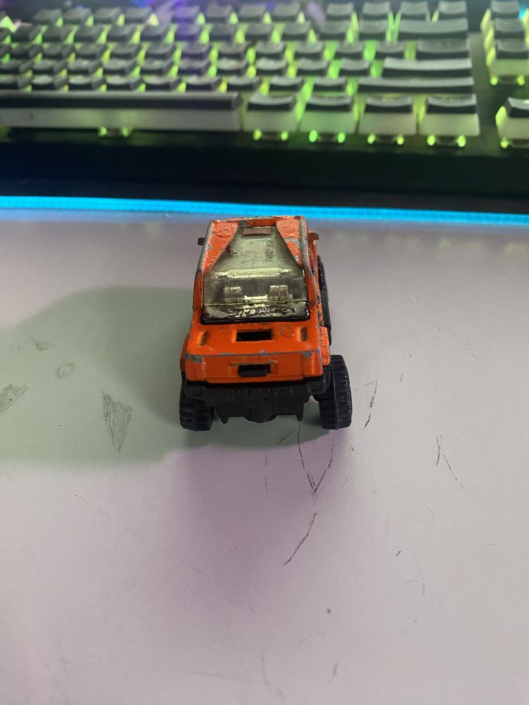 Resorak Hot Wheels hammer h2 tm gm pomarańczowy